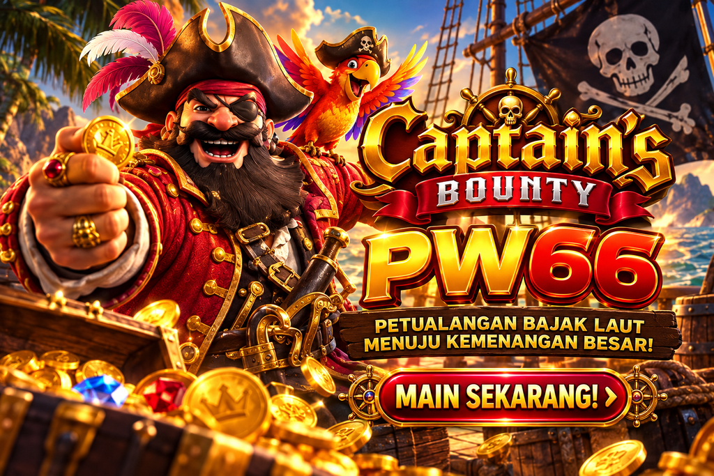 PW66 Captain’s Bounty dengan tema bajak laut
